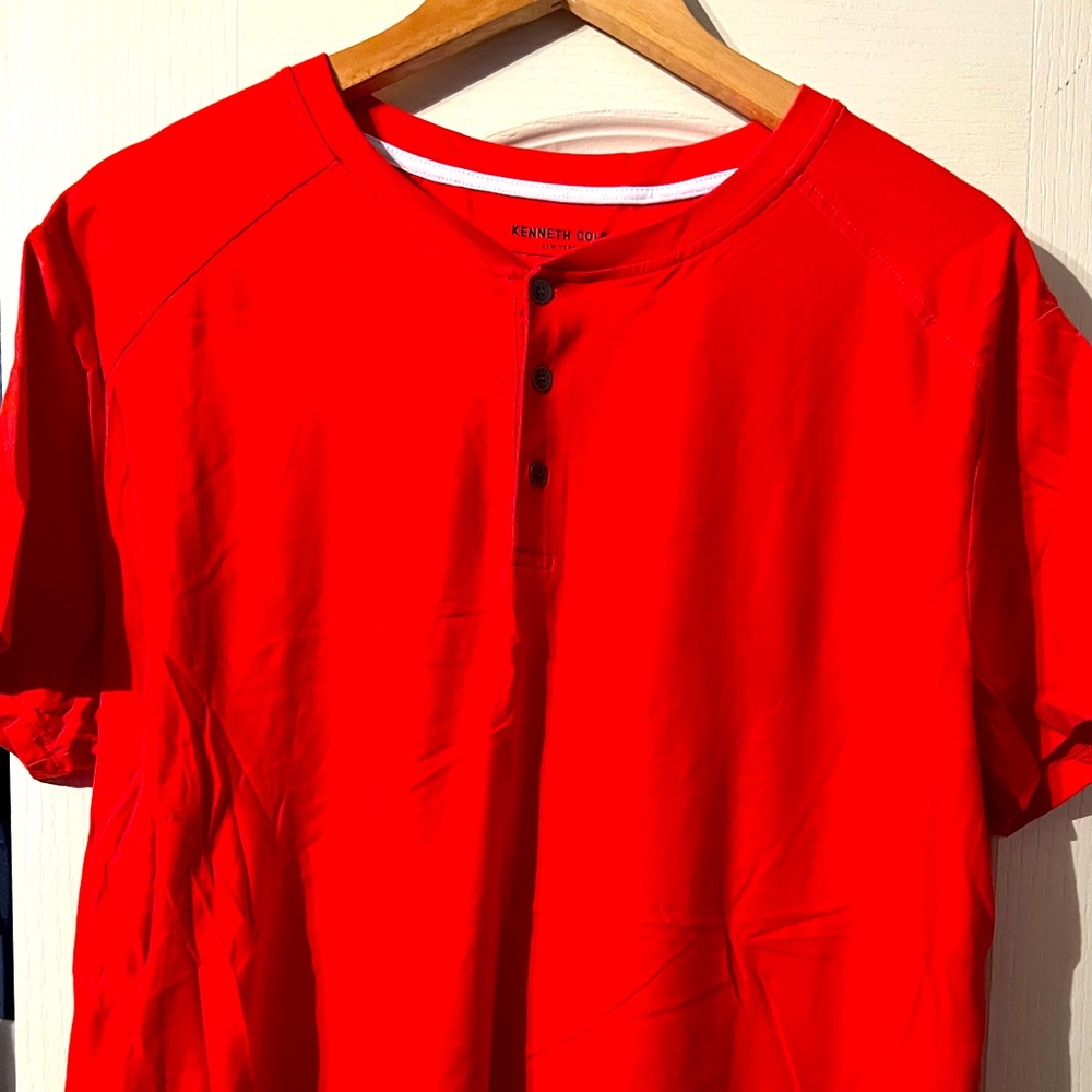 KENNETH COLE RED/ORANGE Shirt